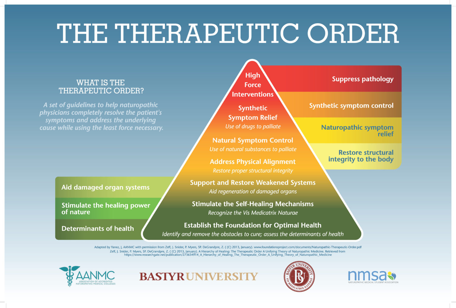 Therapeutic Order of Naturopathic Medicine